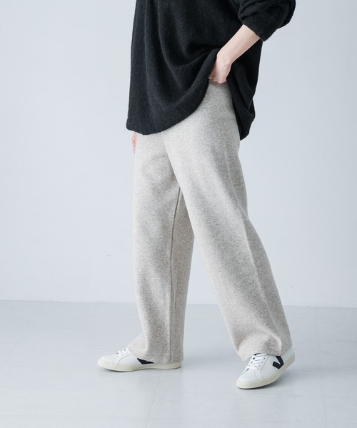 かぐれ(カグレ)の「ダブルフェイスイージーパンツ(その他パンツ・レディース・オートミール/グレー・FREE)」の10枚目の写真