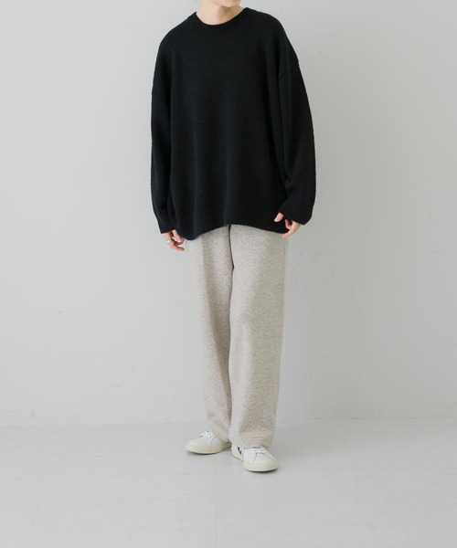 かぐれ(カグレ)の「ダブルフェイスイージーパンツ(その他パンツ・レディース・オートミール/グレー・FREE)」の14枚目の写真