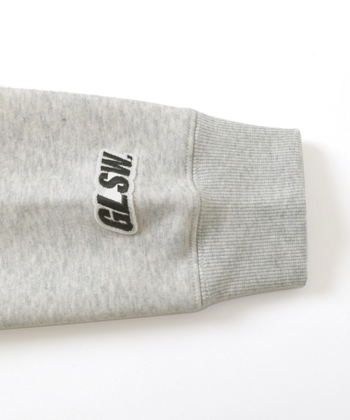 FORGET NEVER（フォーゲットネバー）の「【GLSW. × FORGET NEVER】CIRCLE LOGO裏起毛パーカー（パーカー・メンズ・ブラック/グレー・S/M/L/LL）」の6枚目の写真