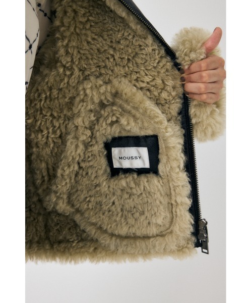 MOUSSY（マウジー）の「AGED AVIATOR ジャケット（その他アウター・レディース・ブラック/ブラウン・FREE）」の15枚目の写真