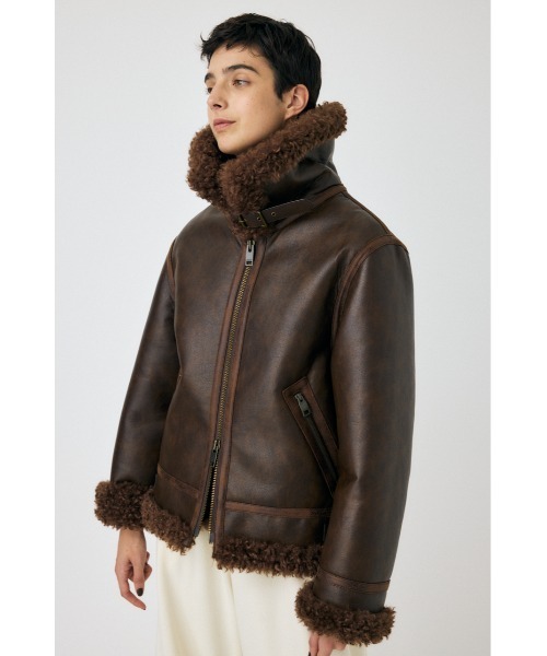 MOUSSY（マウジー）の「AGED AVIATOR ジャケット（その他アウター・レディース・ブラック/ブラウン・FREE）」の21枚目の写真