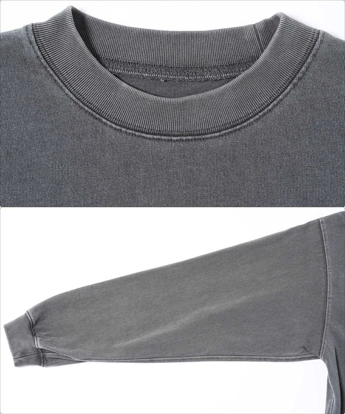 jiggys shop（ジギーズショップ）の「ピグメント加工 フェードカラースウェットトレーナー（スウェット・メンズ・チャコールグレー/ブルー/パープル・MEDIUM/LARGE/X-LARGE）」の18枚目の写真