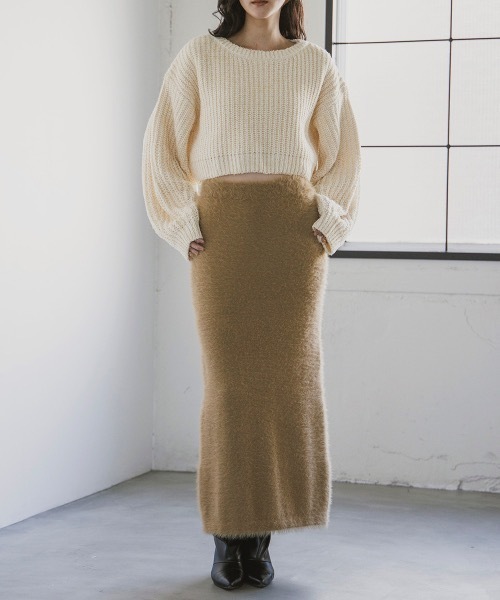 デサント　タートルニット　ベージュ　L 新品未使用　モールニット デサント タートルニット ベージュ L 新品未使用 モールニット - メルカリ