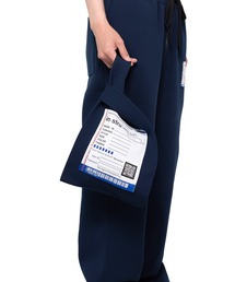 in・stru(men-tal).（インストルメンタル）の「Milan Rib Shop Bag（トートバッグ）」