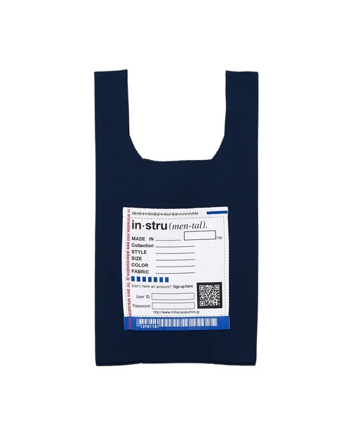 In・stru(men-tal).（インストルメンタル）の「Milan Rib Shop Bag（トートバッグ・メンズ・ホワイト/ブラック/ネイビー/ダークグレー/ライトグレー/ブラウン・FREE）」の21枚目の写真