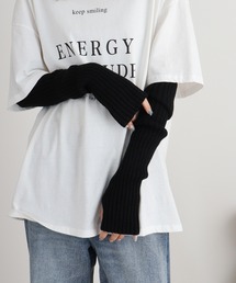 FUNALIVE（ファンアライブ）の「20色 カラーニット ロングアームウォーマー/アームカバー 47ｃｍ（アームカバー・レディース）」