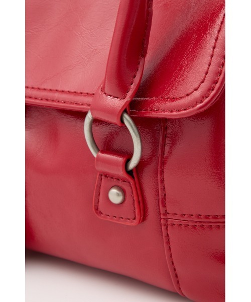 LAGUA GEM(ラグアジェム)の「RING POINT VINTAGE バッグ(ハンドバッグ・レディース・ブラック/レッド・FREE)」の13枚目の写真