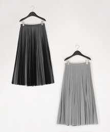 COMME CA | 【ブライトリーセットアップ】ソフトチュール×オーガンジートリコット広幅 スカート(スカート)