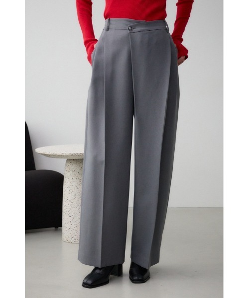 セール】ラップワイドパンツ（スラックス）｜AZUL BY MOUSSY（アズール