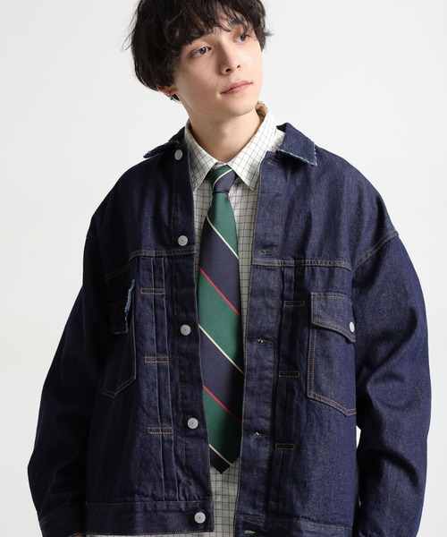 RAGEBLUE（レイジブルー）の「【MADE IN JAPAN】レジメンストライプタイ/ネクタイ（ネクタイ・メンズ・グリーン系その他/レッド系その他・FREE）」の4枚目の写真