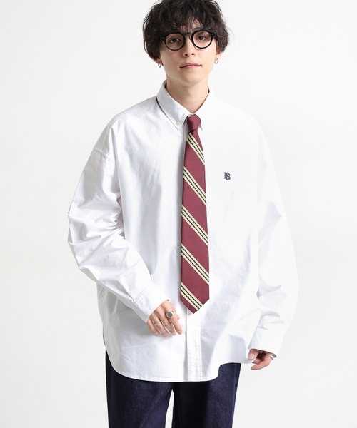 RAGEBLUE（レイジブルー）の「【MADE IN JAPAN】レジメンストライプタイ/ネクタイ（ネクタイ・メンズ・グリーン系その他/レッド系その他・FREE）」の8枚目の写真