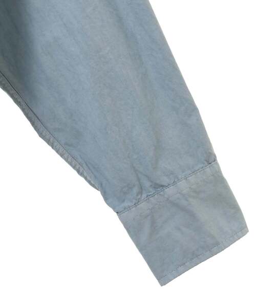 CONVERSE TOKYO（コンバーストウキョウ）の「PIGMENT DYE BACK TIGER PRINT SHIRT（シャツ/ブラウス・レディース・ブルー/パープル/ベージュ・SMALL/MEDIUM）」の16枚目の写真