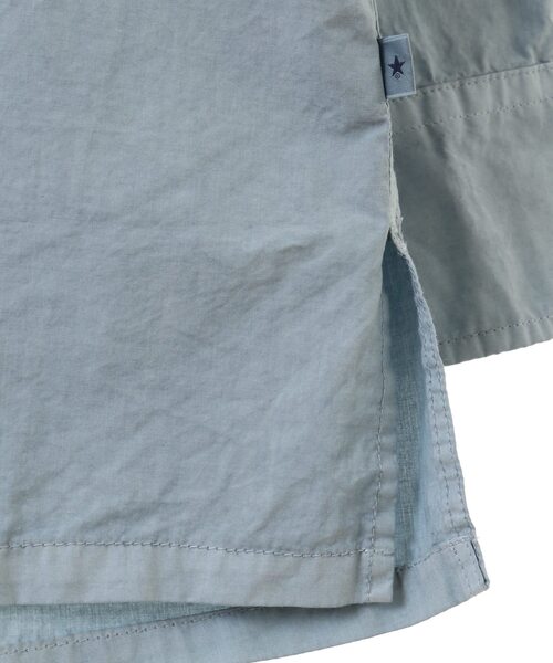 CONVERSE TOKYO（コンバーストウキョウ）の「PIGMENT DYE BACK TIGER PRINT SHIRT（シャツ/ブラウス・レディース・ブルー/パープル/ベージュ・SMALL/MEDIUM）」の17枚目の写真