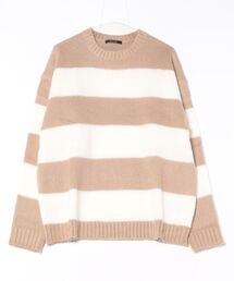 rovtski（ロフトスキー）の「Z)【BLINGLEADS】722805 モヘアタッチBIG クルーネック ニットセーター（ニット/セーター）」