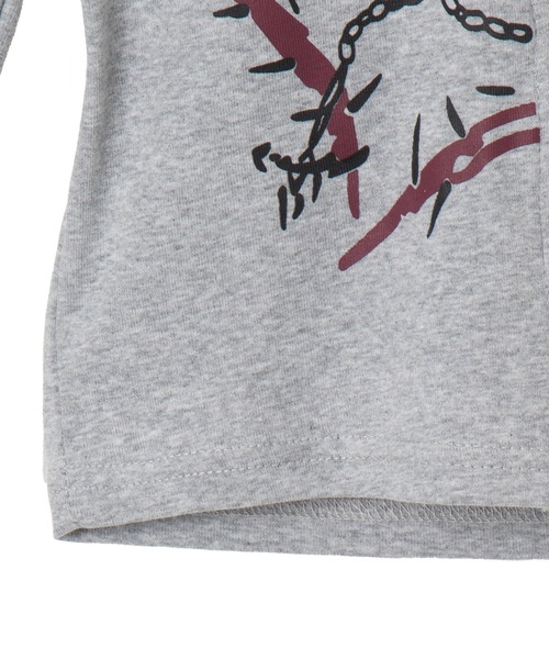 Figments(フィグメンツ)の「フロントZIPキャミセットトップス(Tシャツ/カットソー・レディース・グレー/ブラック・FREE)」の5枚目の写真