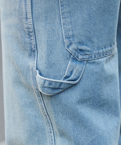 WEGO（ウィゴー）の「WEGO/イージーペインターデニムパンツ（デニムパンツ・メンズ・ブラック系3/スカイブルー・LARGE/MEDIUM）」の5枚目の写真