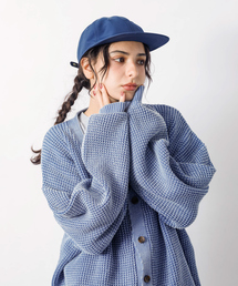 MASTER&Co（マスターアンドコー）の「【MASTER&Co./マスターアンドコー 】60/40 クロス別注6パネルNYLON/LEATHER 60.40Cloth BB Cap（キャップ）」