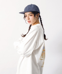 MASTER&Co（マスターアンドコー）の「【MASTER&Co./マスターアンドコー 】60/40 クロス別注6パネルNYLON/LEATHER 60.40Cloth BB Cap（キャップ）」