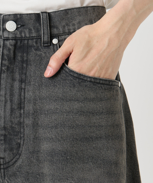 B.C STOCK（ベーセーストック）の「[B.A.C.D] 3Dツイスト バギーデニムパンツ（デニムパンツ・メンズ・ブルー系その他/ブラック・LARGE/MEDIUM）」の13枚目の写真