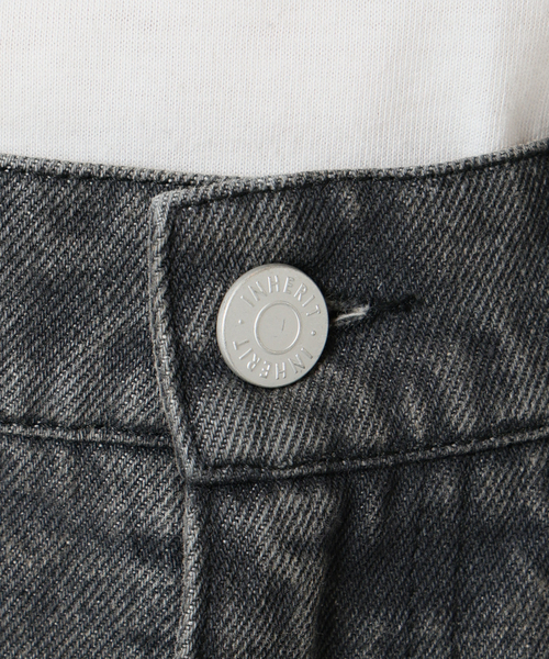 B.C STOCK（ベーセーストック）の「[B.A.C.D] 3Dツイスト バギーデニムパンツ（デニムパンツ・メンズ・ブルー系その他/ブラック・LARGE/MEDIUM）」の11枚目の写真