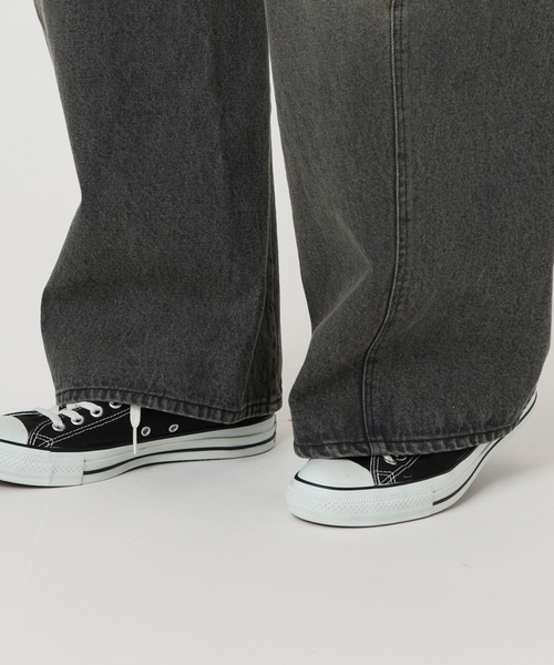 B.C STOCK（ベーセーストック）の「[B.A.C.D] 3Dツイスト バギーデニムパンツ（デニムパンツ・メンズ・ブルー系その他/ブラック・LARGE/MEDIUM）」の10枚目の写真