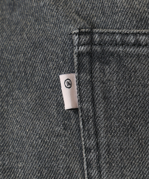 B.C STOCK（ベーセーストック）の「[B.A.C.D] 3Dツイスト バギーデニムパンツ（デニムパンツ・メンズ・ブルー系その他/ブラック・LARGE/MEDIUM）」の7枚目の写真