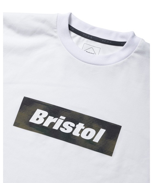 F.C.Real Bristol（エフシーレアルブリストル）の「SPEED CAMO BOX LOGO TEE（Tシャツ/カットソー・メンズ・ホワイト/ブラック・SMALL/MEDIUM/LARGE/X-LARGE）」の6枚目の写真