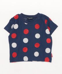 Moujonjon | 水玉柄半袖Tシャツ(Tシャツ/カットソー)