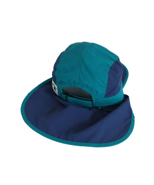 MAKE YOUR DAY（メイクユアデイ）の「日よけ付きジェットキャップ（キャップ・キッズ・オレンジ/ネイビー/ピンク・L/M/S）」の10枚目の写真