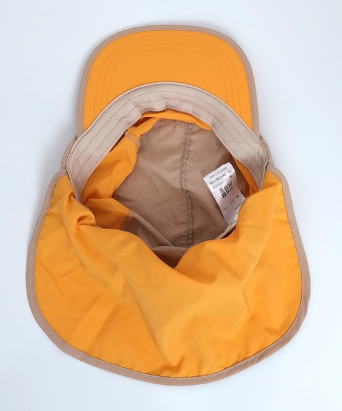 MAKE YOUR DAY（メイクユアデイ）の「日よけ付きジェットキャップ（キャップ・キッズ・オレンジ/ネイビー/ピンク・L/M/S）」の17枚目の写真