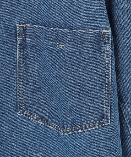 23区(ニジュウサンク)の「【SLOW/一部店舗限定】LIGHT DENIM ジャケット(デニムジャケット・レディース・スカイブルー系/ダルブルー系・38)」の10枚目の写真