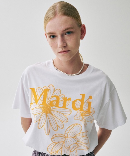 セール】TSHIRT TRIPLE FLOWER（Tシャツ/カットソー）｜Mardi