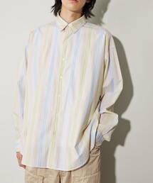 CITEN | ＜CITEN＞ストライプオーバーシャツ(シャツ/ブラウス)