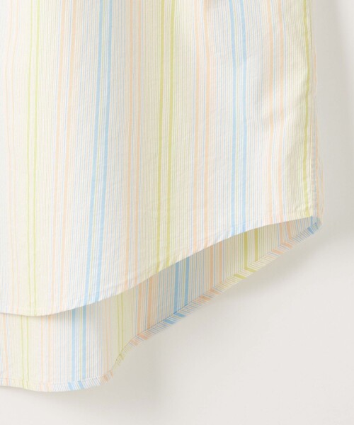 CITEN（シテン）の「＜CITEN＞ストライプオーバーシャツ（シャツ/ブラウス・メンズ・イエロー・S/M/L）」の5枚目の写真