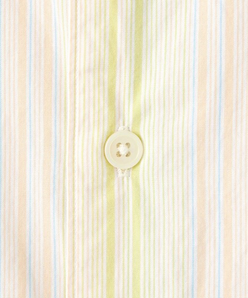 CITEN（シテン）の「＜CITEN＞ストライプオーバーシャツ（シャツ/ブラウス・メンズ・イエロー・S/M/L）」の6枚目の写真