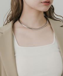 SMELLY | ラウンドフォルムネックカフ(ネックレス)