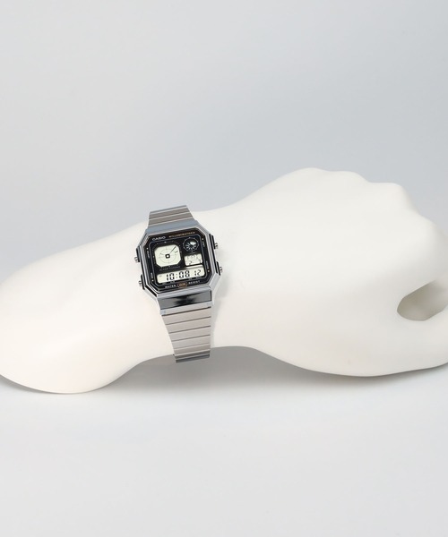 CASIO（カシオ）の「CASIO CLASSIC / A130WE-1AJF（デジタル腕時計・メンズ・ブラック×シルバー・FREE）」の13枚目の写真