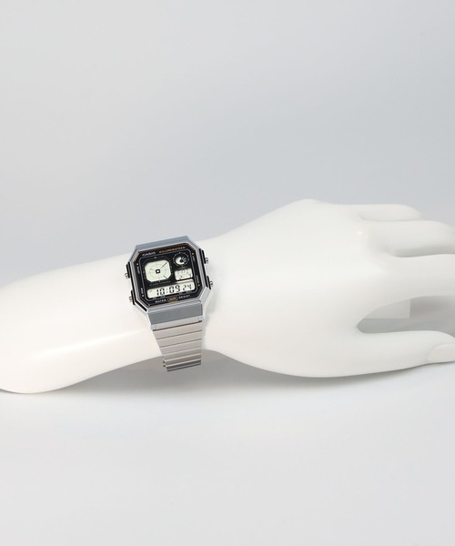 CASIO（カシオ）の「CASIO CLASSIC / A130WE-1AJF（デジタル腕時計・メンズ・ブラック×シルバー・FREE）」の15枚目の写真