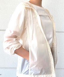 AIGLE（エーグル）の「撥水 ワンポイント刺繍ロゴ コンパクトジャケット（ナイロンジャケット）」