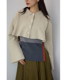 PLUS（プラス）の「【PLUS】フレアニットカーディガン（カーディガン/ボレロ）」