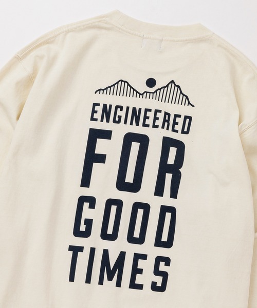 KAVU(カブー)の「KAVU/カブー Good Time Tee (Pigment)/グットタイムロゴティー(Tシャツ/カットソー・メンズ・アイボリー/ライトグレー/ネイビー・LARGE/X-LARGE/MEDIUM)」の11枚目の写真