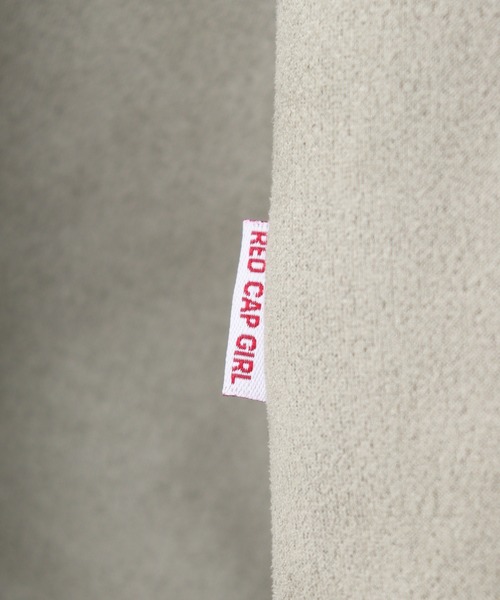 Red Cap Girl（レッドキャプガール）の「RED CAP GIRL カットスウェードHALFZIP（スウェット・メンズ・グレー系2/ブルー/ミント/グレー系1・M/L/LL）」の11枚目の写真