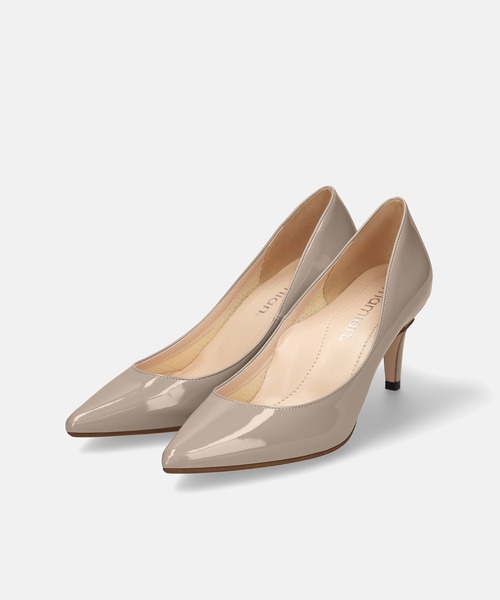 MAMIAN（マミアン）の「iCoN COLORS / ポインテッドトゥ パンプス (7.0cmヒール)（パンプス・レディース・シルバー/グレイッシュベージュ/ブラック/ブラック系その他/ベージュ系その他・25.0cm/24.5cm/24.0cm/23.5cm/23.0cm/22.5cm/22.0cm/21.5cm）」の11枚目の写真