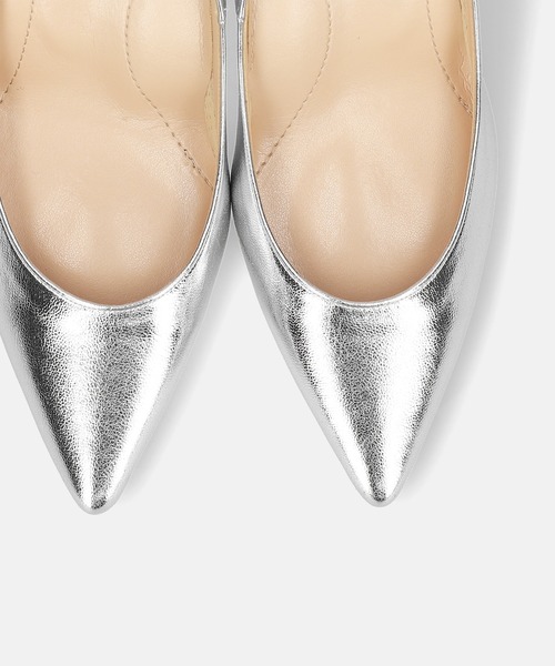 MAMIAN（マミアン）の「iCoN COLORS / ポインテッドトゥ パンプス (7.0cmヒール)（パンプス・レディース・シルバー/グレイッシュベージュ/ブラック/ブラック系その他/ベージュ系その他・25.0cm/24.5cm/24.0cm/23.5cm/23.0cm/22.5cm/22.0cm/21.5cm）」の21枚目の写真