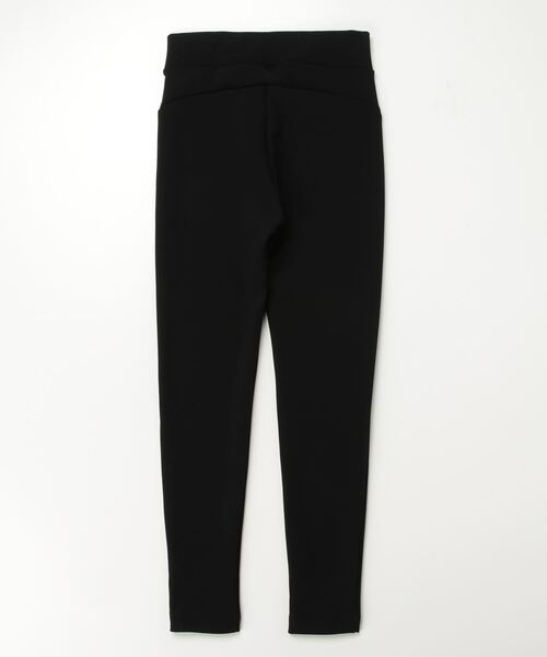 THE SHINZONE(ザ シンゾーン)の「THE SHINZONE KNIT GEORGETTE LEGGINGS 25SMSPA11(レギンス/スパッツ・レディース・ブラック・SMALL/MEDIUM)」の3枚目の写真