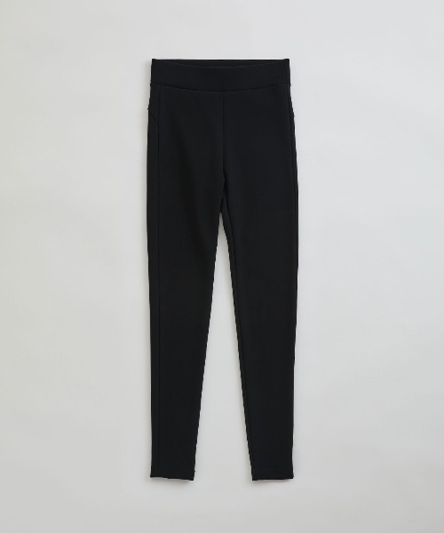 THE SHINZONE(ザ シンゾーン)の「THE SHINZONE KNIT GEORGETTE LEGGINGS 25SMSPA11(レギンス/スパッツ・レディース・ブラック・SMALL/MEDIUM)」の8枚目の写真