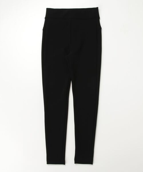THE SHINZONE(ザ シンゾーン)の「THE SHINZONE KNIT GEORGETTE LEGGINGS 25SMSPA11(レギンス/スパッツ・レディース・ブラック・SMALL/MEDIUM)」の2枚目の写真