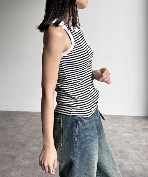 CPCM(シーピーシーエム)の「アメスリタンク(タンクトップ・レディース・ブラック/ブラウン/ホワイト/ブラック系その他・FREE)」の16枚目の写真