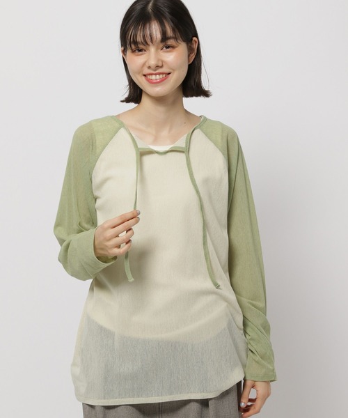 セール】2WAYメッシュプルオーバー（Tシャツ/カットソー）｜niko