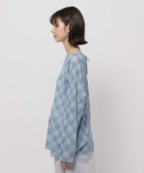 niko and...(ニコアンド)の「2WAYメッシュプルオーバー(Tシャツ/カットソー・レディース・イエロー/クリーム/ブルー/オフホワイト・FREE)」の20枚目の写真